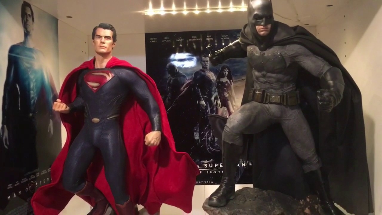 Sideshow Batman vs Superman Batman premium format statue unboxing and review