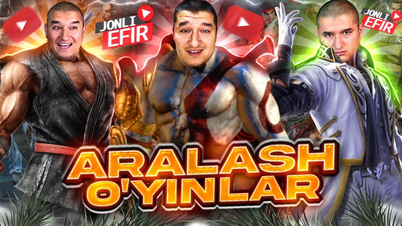 ARALASH O'YINLAR  / JONLI EFIR