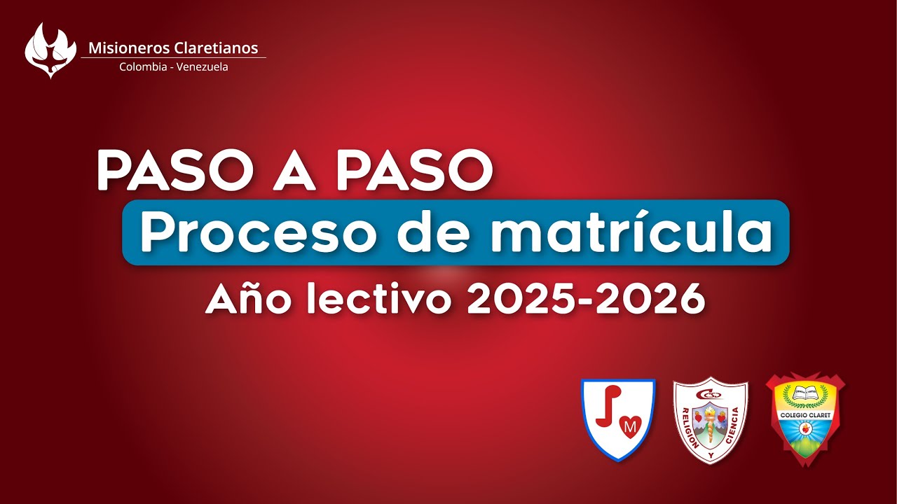 Instructivo de matrícula virtual 2025-2026