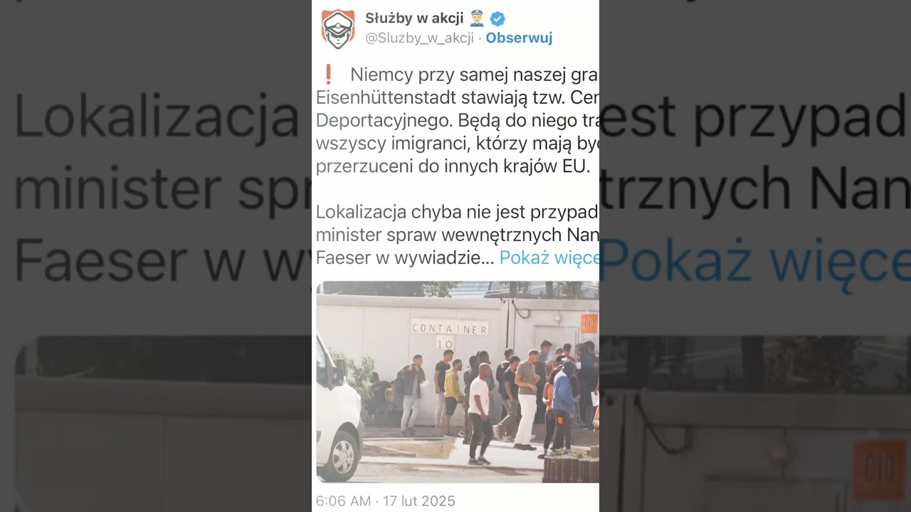 Jutro jadę do Eisenh&uuml;ttenstadt, tuż przy granicy z Polską powstaje ośrodek przerzutowy migrant&oacute;w