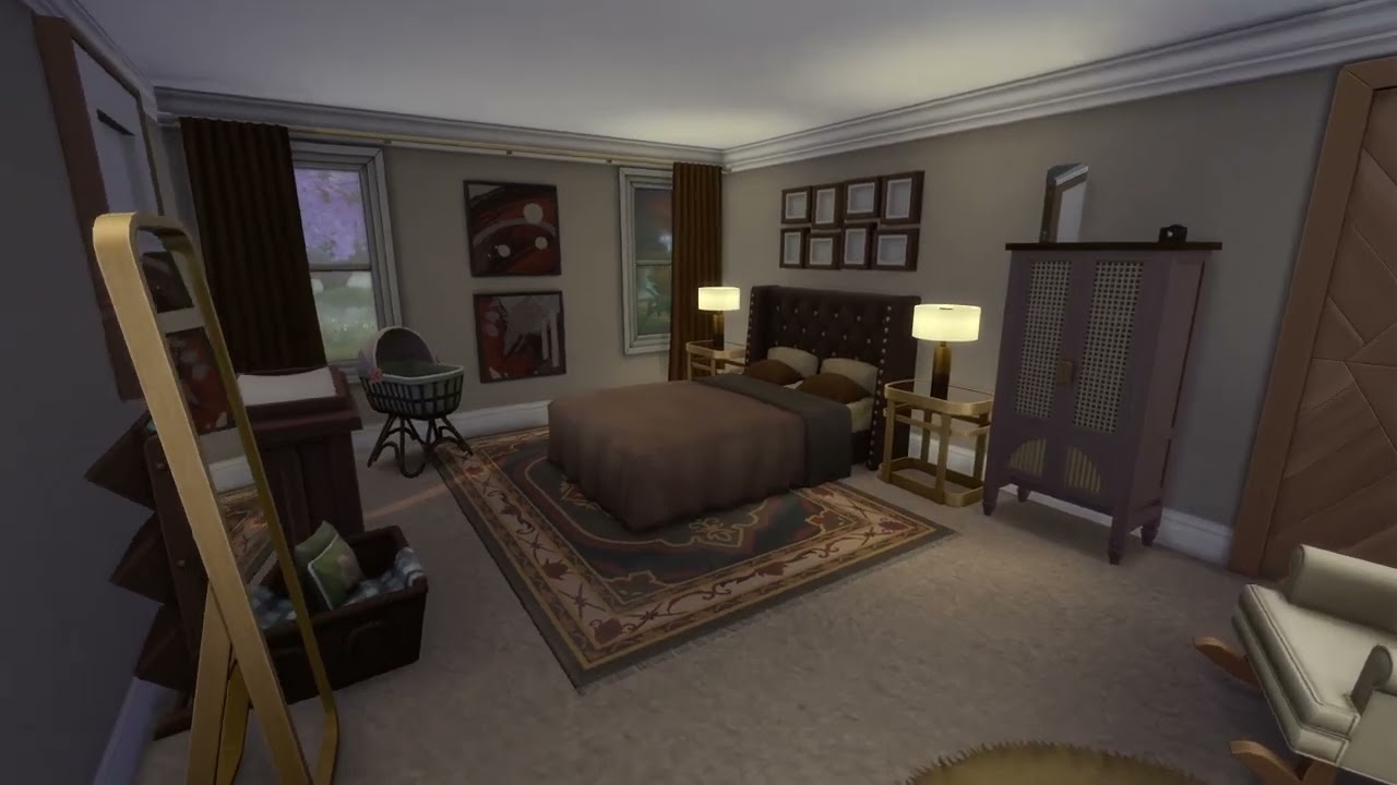 Sims 4 City Living Story Build | Chicago-Style Family Home