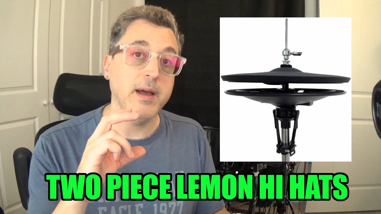 Lemon 12" Hi Hats Two Piece Electronic Hi Hats