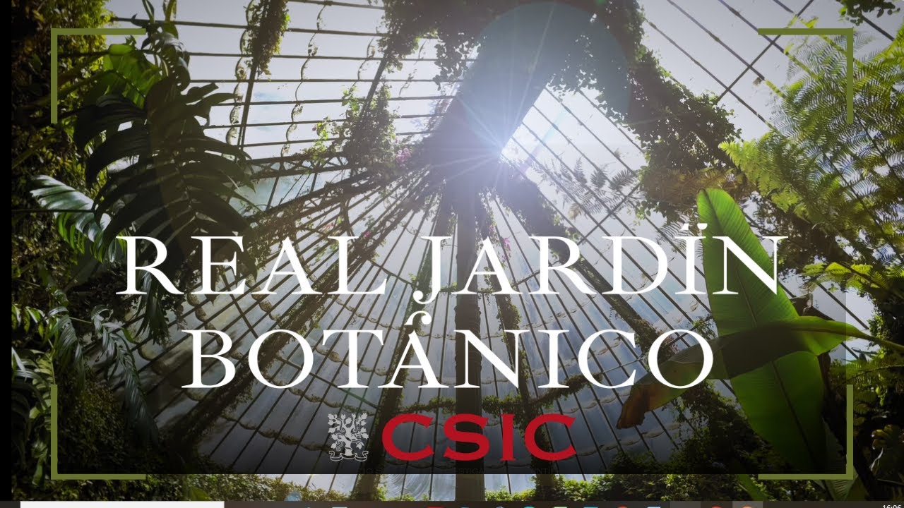 El Real Jardín Botánico - CSIC. Madrid.