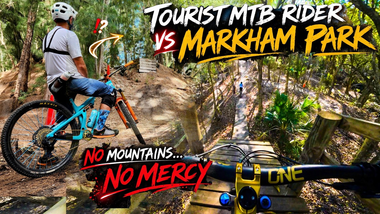 Tourist vs. Markham Park – Trying to Send or Survive Markham Park's Gnar!!