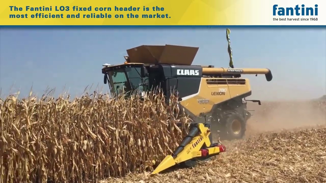 FANTINI CORN AND SUNFLOWER HEADERS