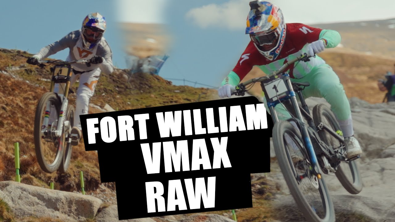DOWNHILL-Worldcup 2024: 🏴󠁧󠁢󠁳󠁣󠁴󠁿 vMAX Fort William 🤩 RAW-ACTION von der DH Strecke in Schottland