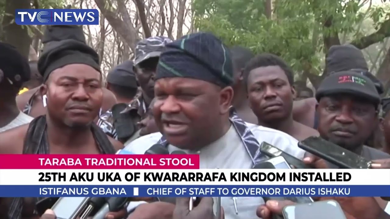 25th Aku Uka of Kwararrafa Kindom Installed