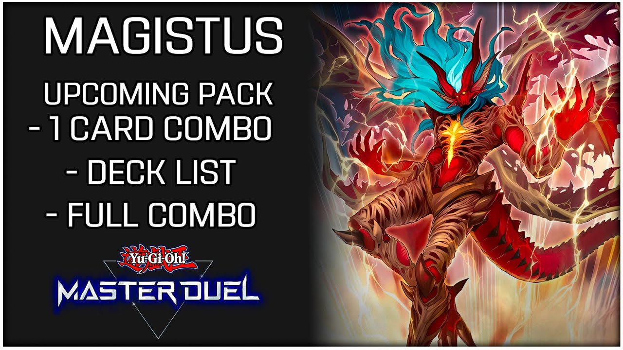 Magistus Deck Combos Testing for Upcoming Selection Pack! | Yu-Gi-Oh! Master Duel