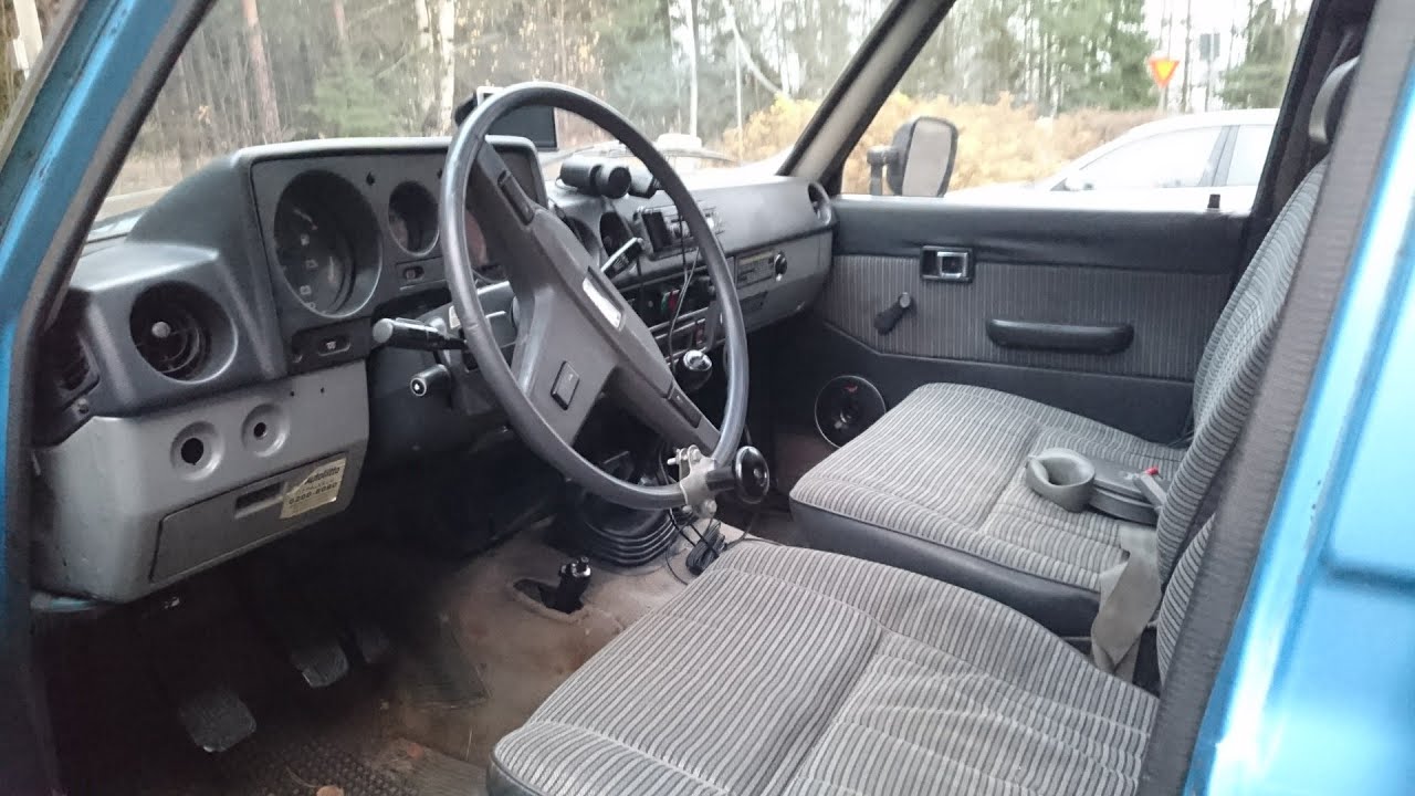 Myydään Toyota Land Cruise hj60 1985 3+3 paku vero