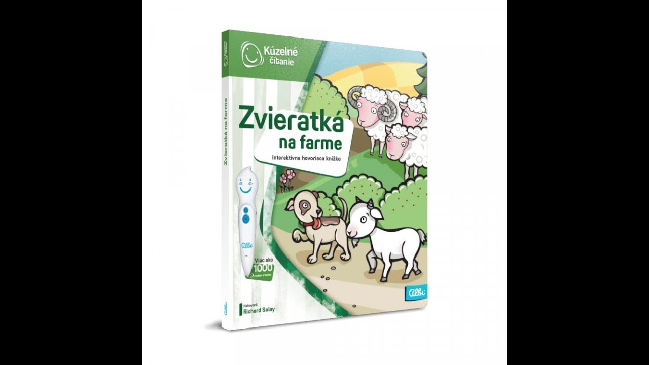ALBI Kúzelné čítanie - Zvieratká na farme