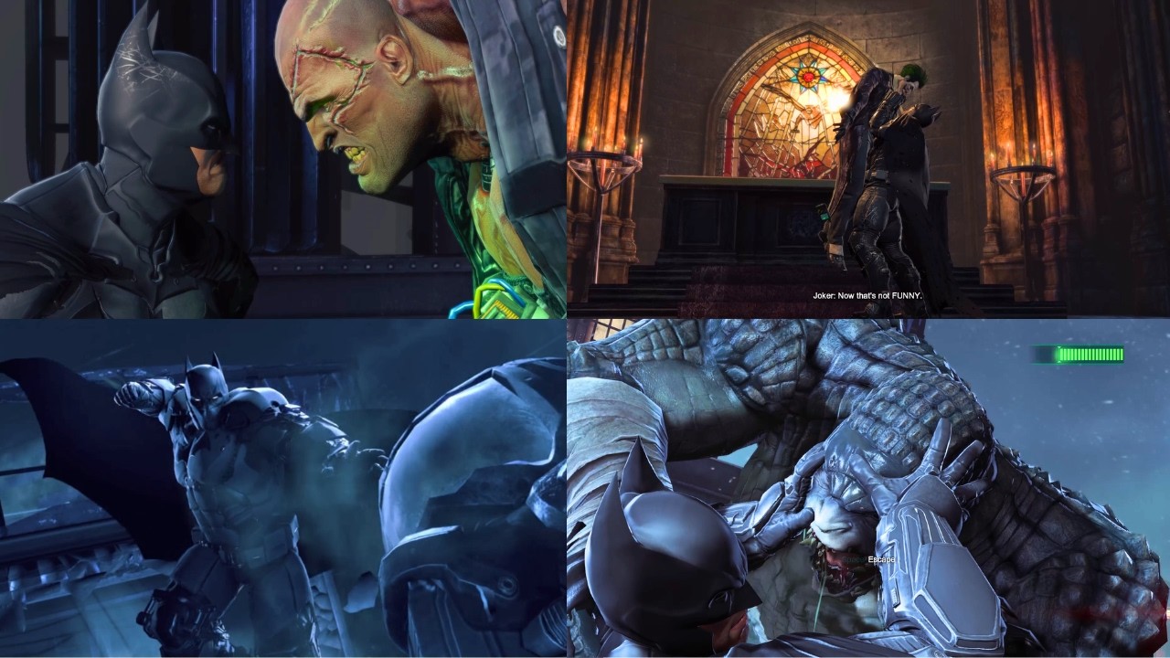 Batman Arkham Origins All Assassins Entrance Scenes And Ending Scenes
