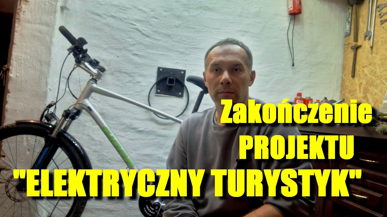 W końcu koniec projektu TURYSTYCZNY ELEKTRYK #ebike #rowerelektryczny #mtb