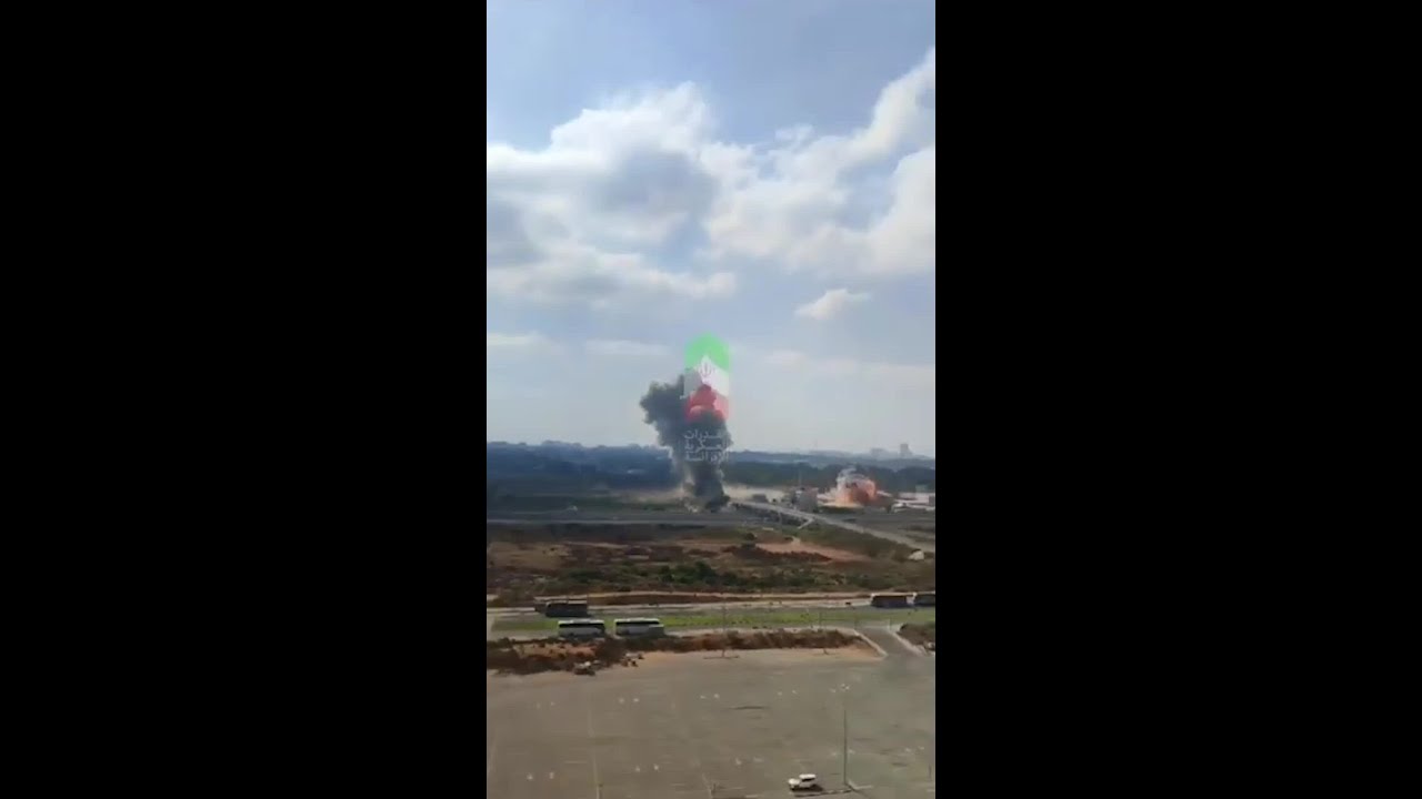 Iranian Attack Targets Mossad Building Near Tel Aviv
