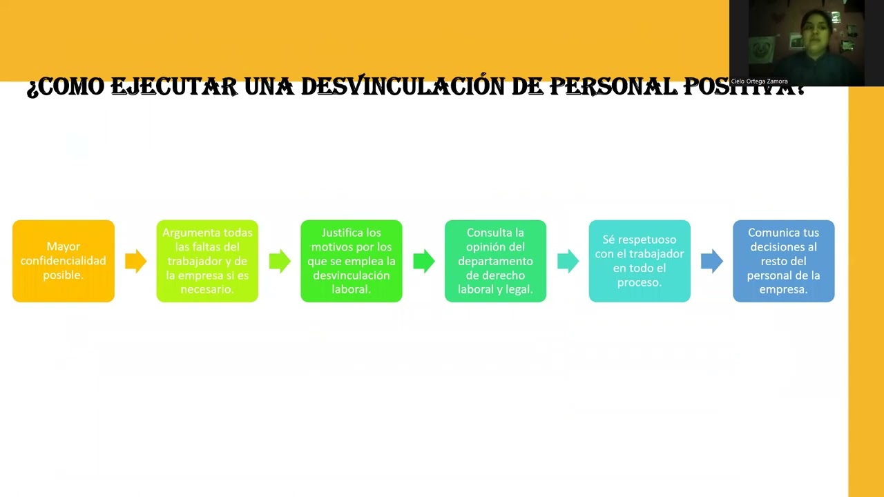 CHARLA  &ldquo;DESVINCULACI&Oacute;N LABORAL&rdquo;