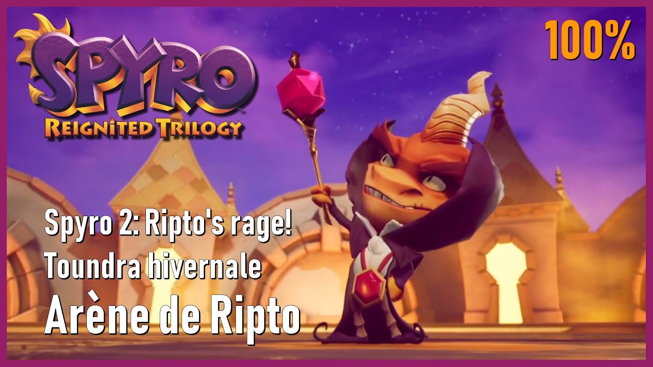 Spyro 2: Ripto's rage! - Toundra hivernale - Arène de Ripto