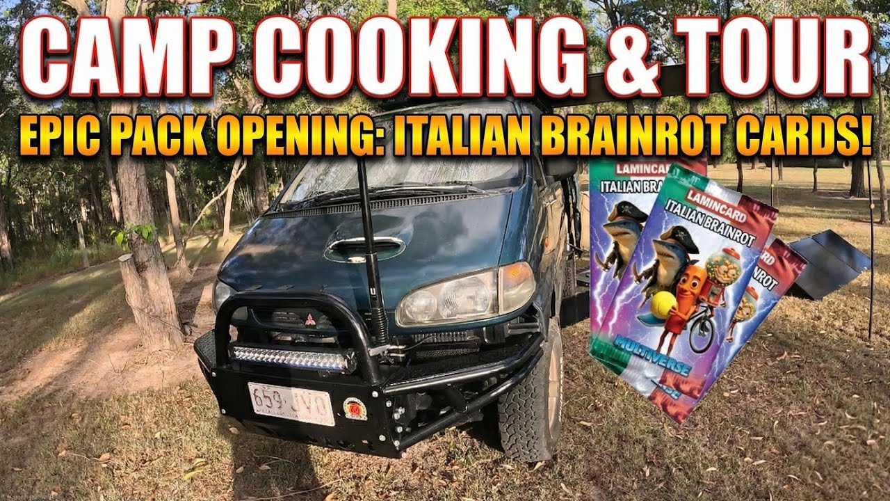 Camping, Cooking & The Italian Brainrot Multiverse (Delica Tour)