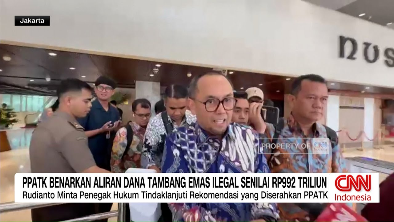 PPATK Benarkan Aliran Dana Tambang Emas Ilegal Rp992 Triliun