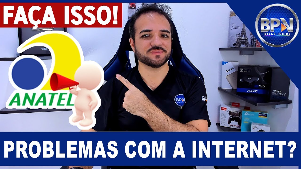 Problemas com sua INTERNET? Internet est&aacute; RUIM ou CAINDO Toda Hora? Veja como Resolver!