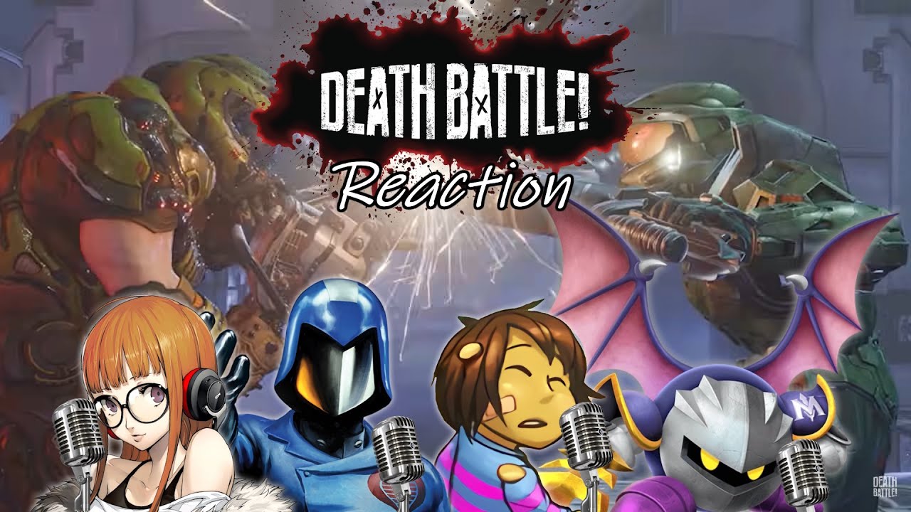 Pitty & Pals React to Master Chief vs Doomslayer DEATH BATTLE!