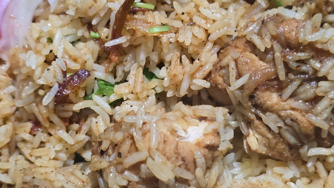 Aj Humne Banaya Live Me Chicken Biryani😋