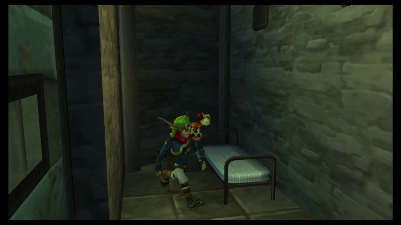 Inside the Prison Cells and Visiting Sandover Village (Jak 2 Debug Mode)