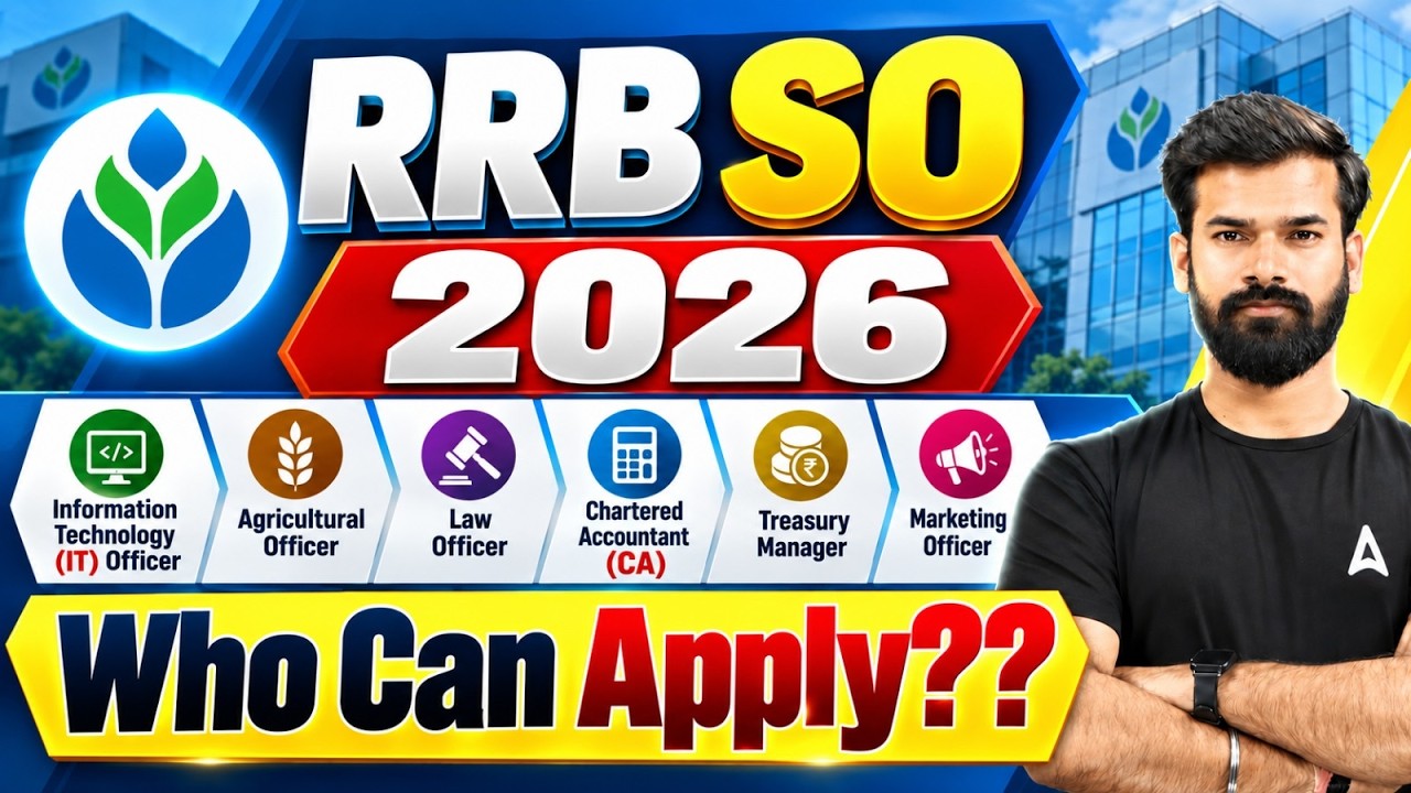 RRB SO Notification 2026 | Eligibility, Qualification & Age Limit | By Rahul Meena