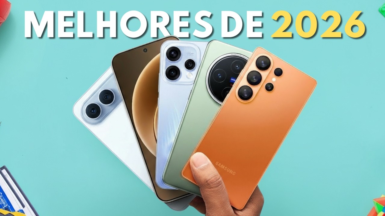 Os 7 Celulares que Realmente Valem a Pena Comprar em 2026