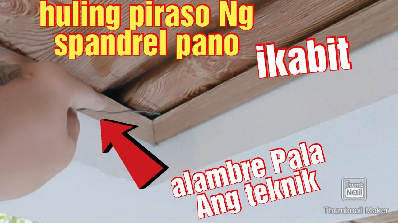 bakit madaming nahihirapan ikabit Ang huling piraso Ng spandrel?? Tara turuan kita kung paano