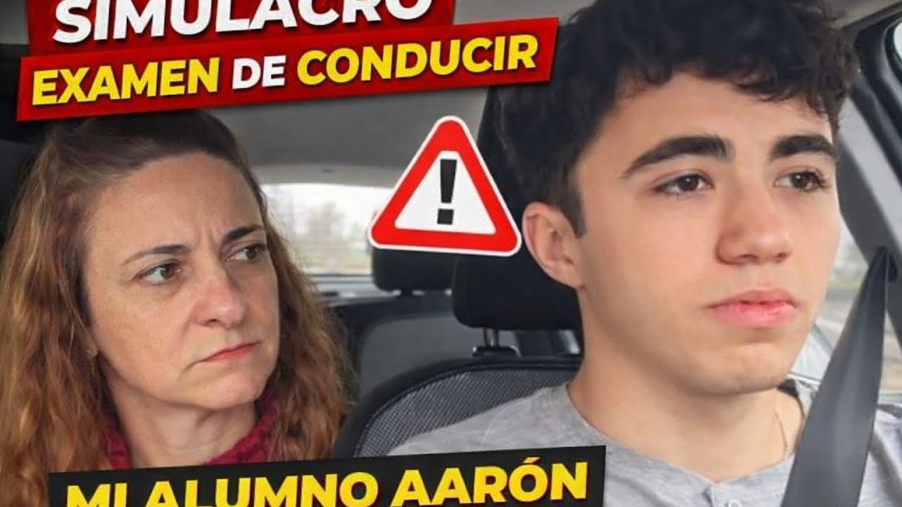Examen de ConducirREAL con mi Alumno Aarón• (Simulacro 🚦Completo)