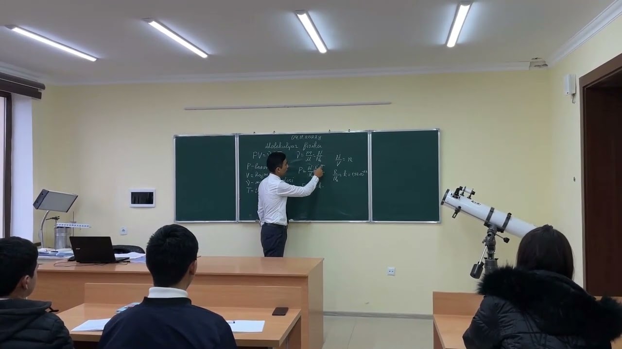 Mavzu: Molekulyar fizika (amaliy ish) I Toshkent kimyo-texnologiya instituti Yangiyer filiali