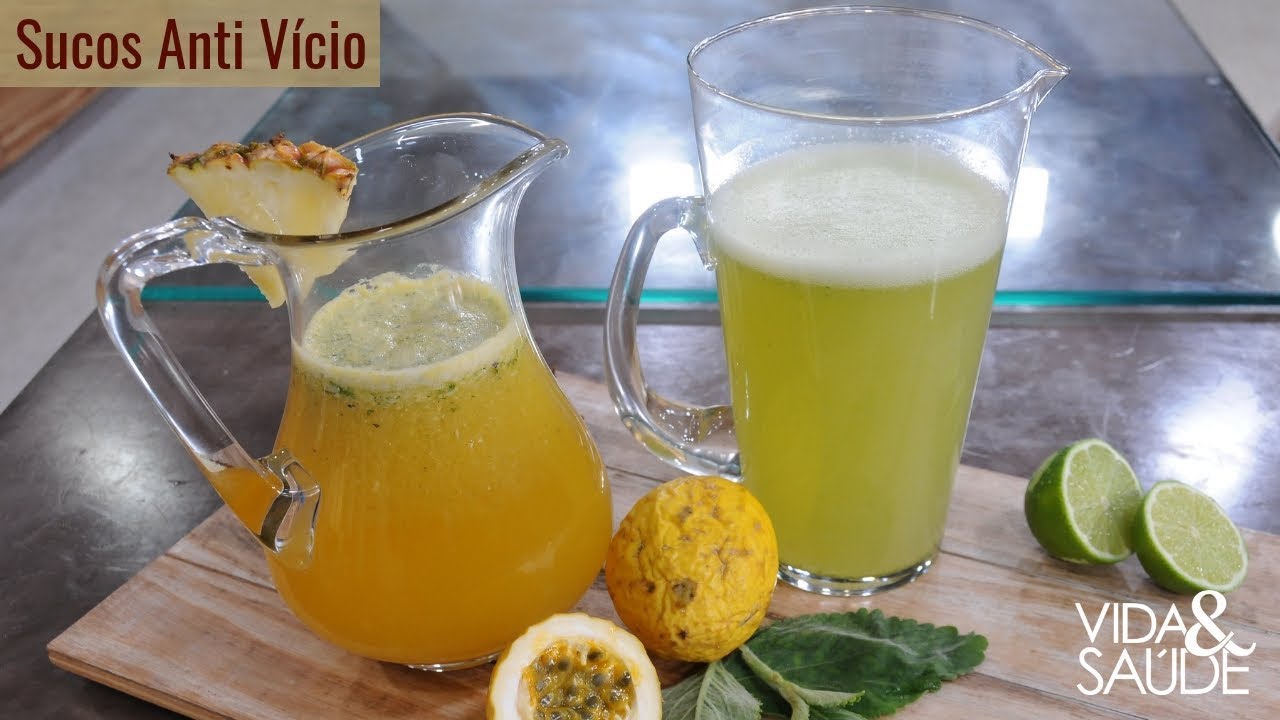 Receita: Sucos anti-vício / Tema: Álcool: Nem uma gota (25/02/19)
