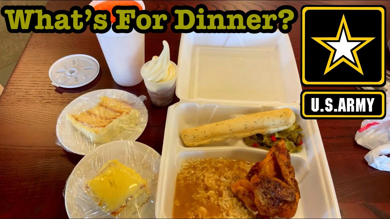 What They Serve In A U.S. Army Chow Hall!! | Vlog