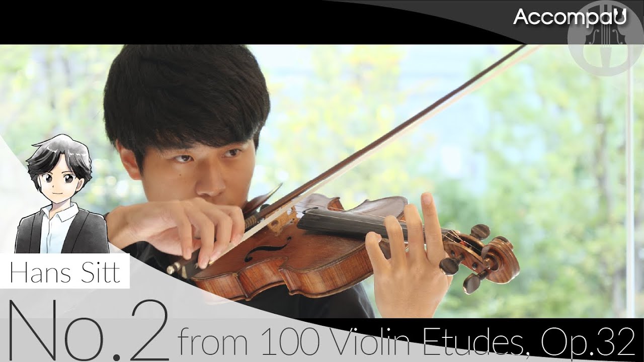 No.2 | Hans Sitt Violin Étude, Op.32 Book 1【Recital Version】