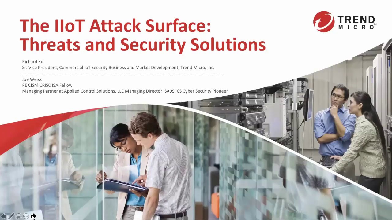 The IIoT Attack Surface: Threats and Security Solutions virtual conference