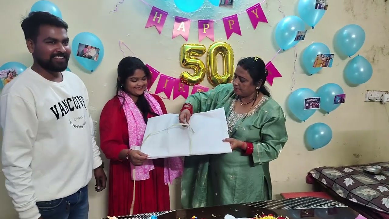 50th birthday 🎇 of sasu ma ❤️