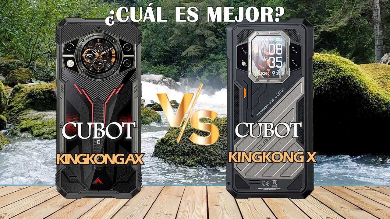 CUBOT KingKong AX  VS Cubot KingKong X  - ¿Cuál es Mejor?