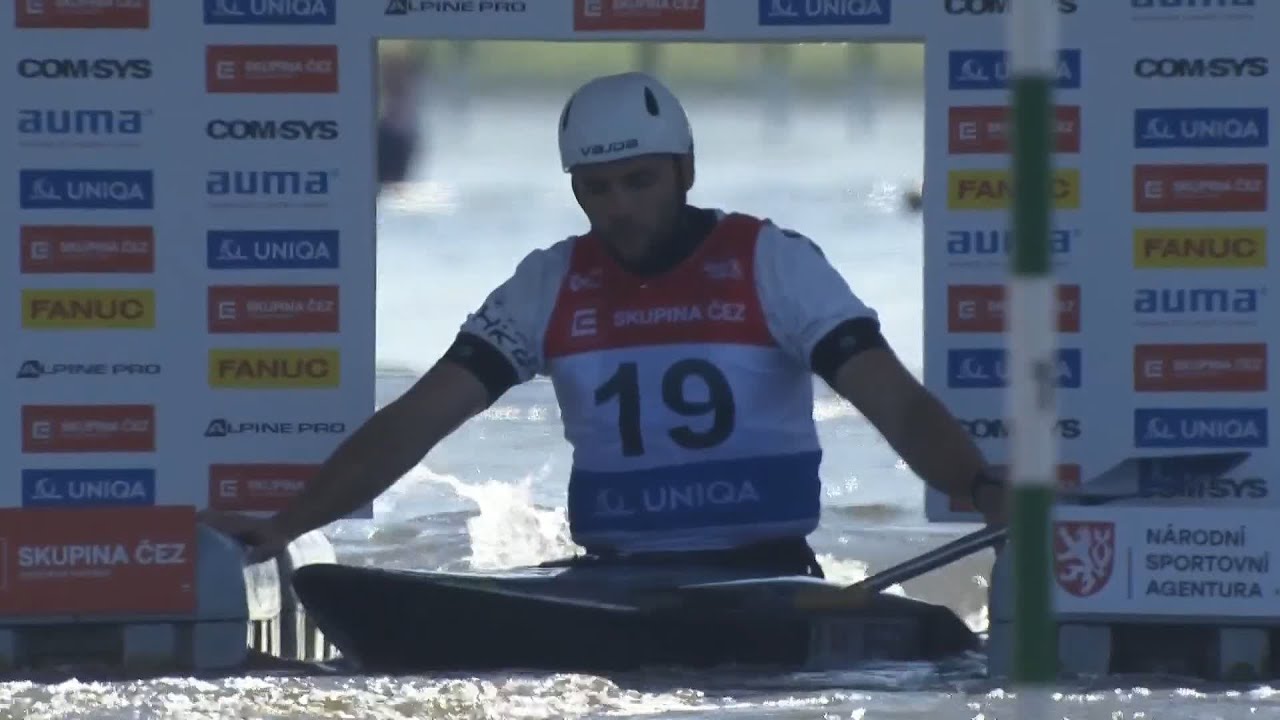 Liam Jegou, Ireland, Canoe Slalom Heats / 2024 ICF Canoe Slalom World Cup Prague Czechia