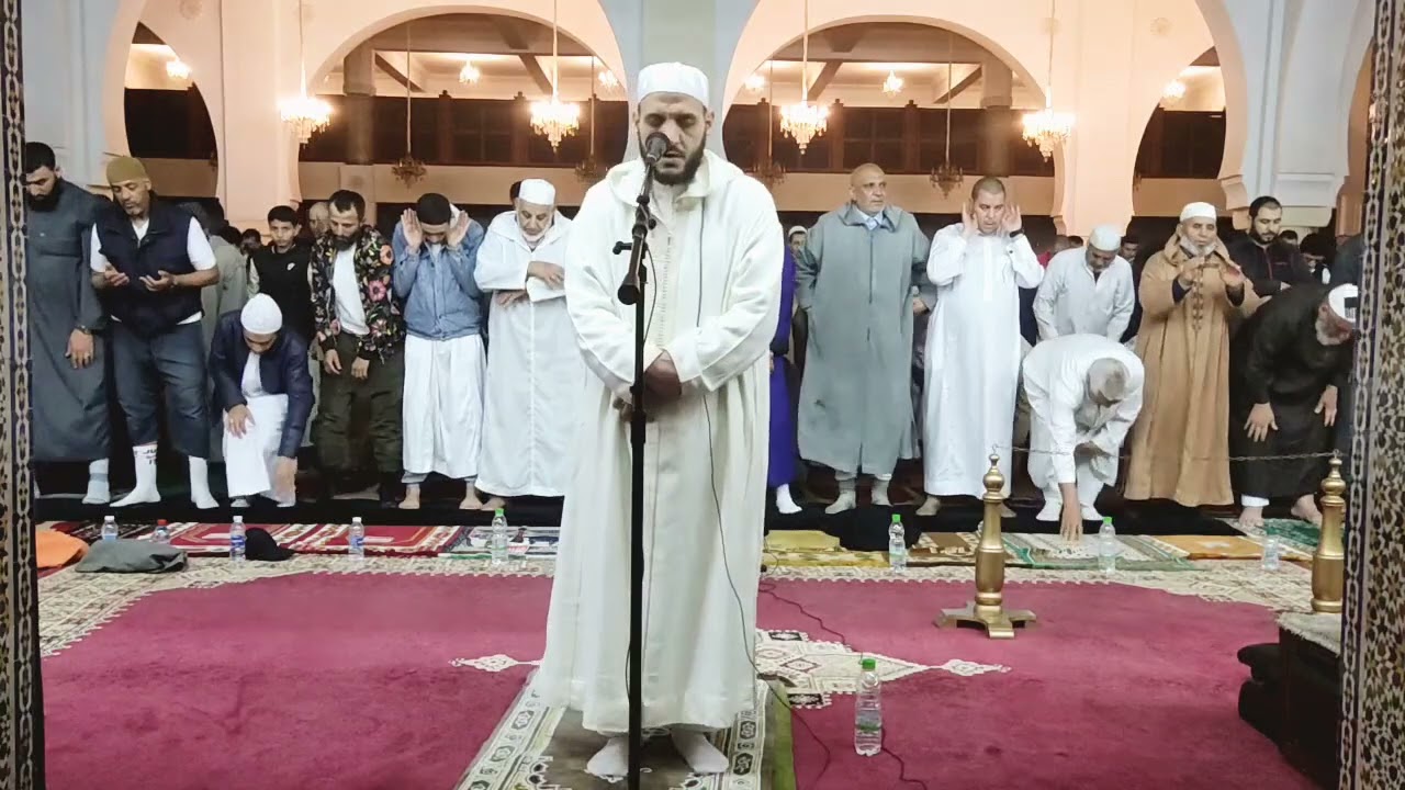 صلاة التراويح مع الدعاء بمسجد الرضوان مصطفى مرير ليلة 15/ 2022