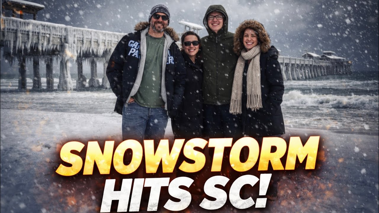 SNOW STORM IN SOUTH CAROLINA VLOG!!!!