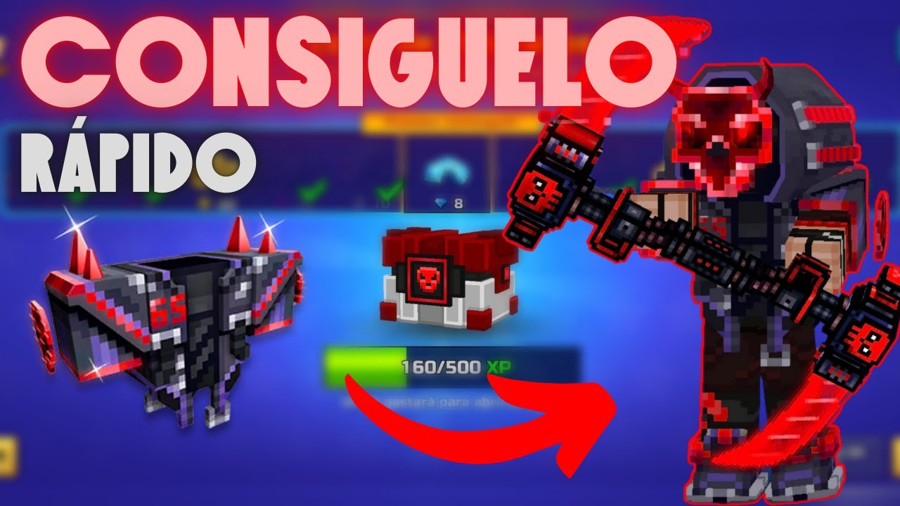 Como Subir De Nivel RÁPIDO En Pixel Gun 3D 👾🔥
