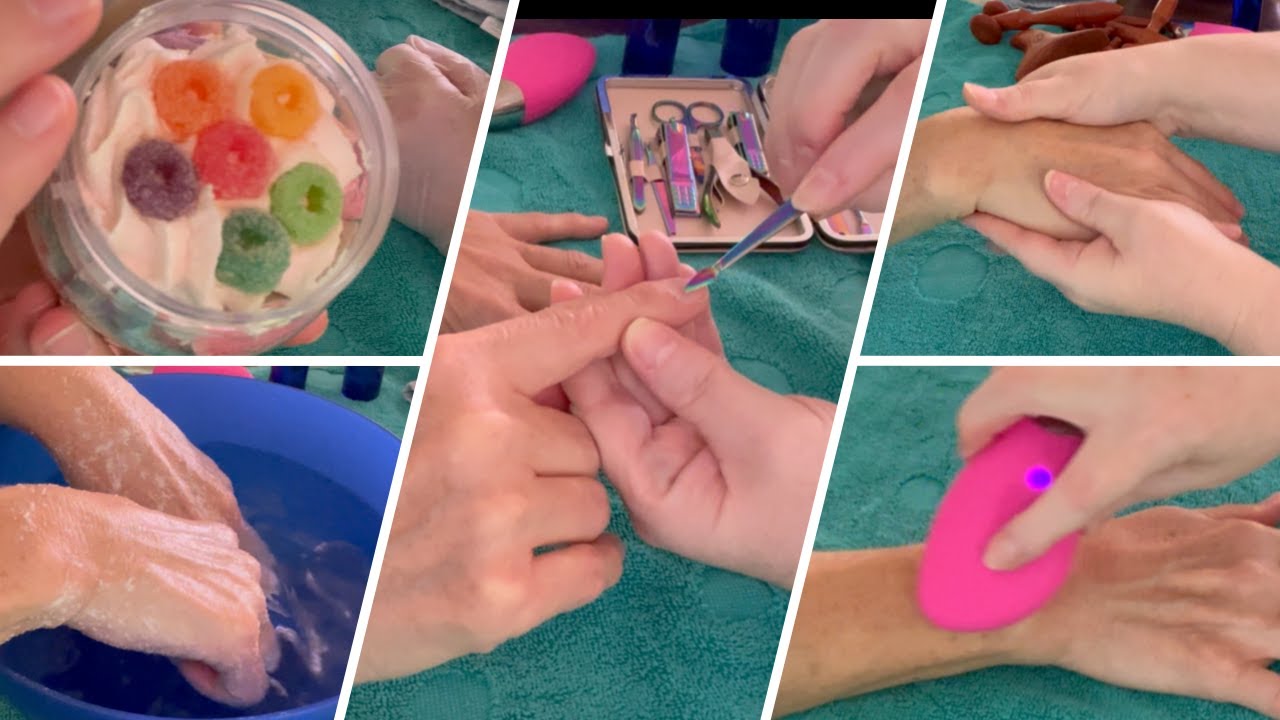 ASMR/Tingly Very RELAXING Massage by Donna!😴/FRUITLOOP SCRUB