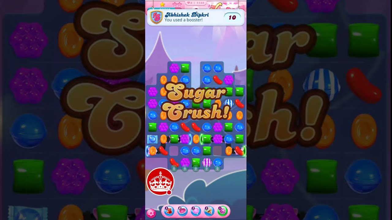 candy crush saga level 1144 evening live stream - road to 1200 Level | The Candy Crown