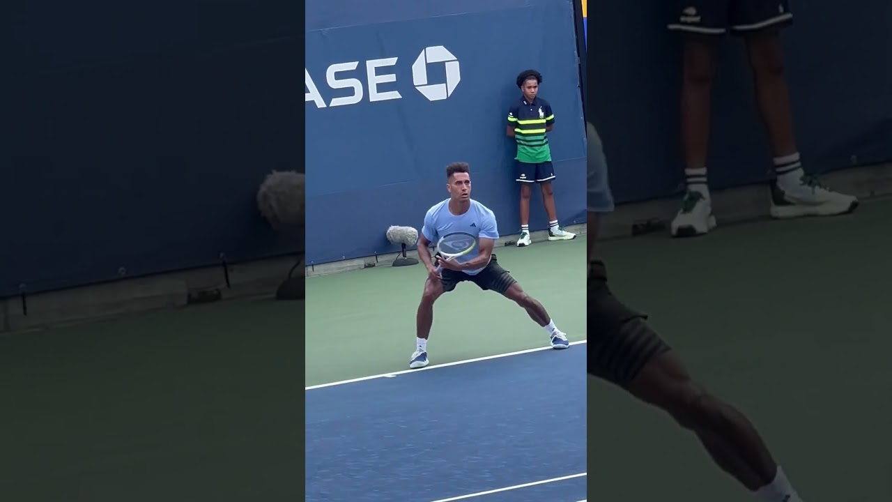 Michael Mmoh win over Khachanov at the US Open #tennis #shorts