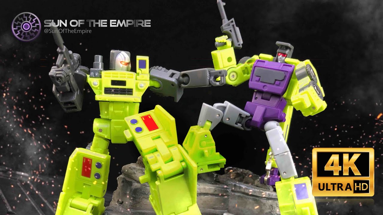 Newage Toys H33 Paimon- Hook & H34 Berith - Long Haul | Legends Class Devastator Q. Review 278