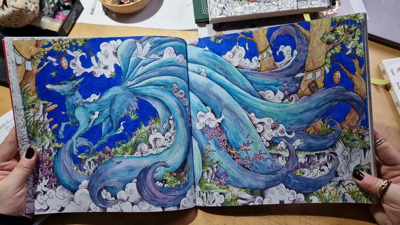 Completed Coloring Pages | Last half of 2024