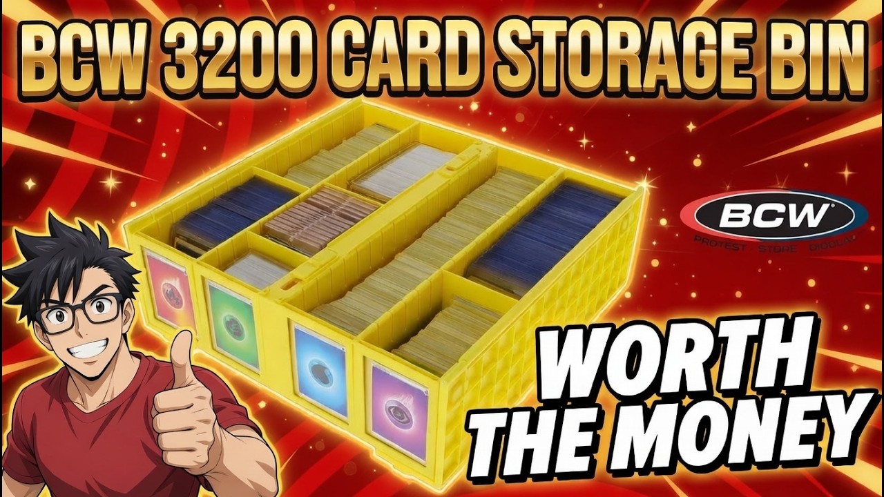 Worth The Money: BCW 3200 Card Storage Bin