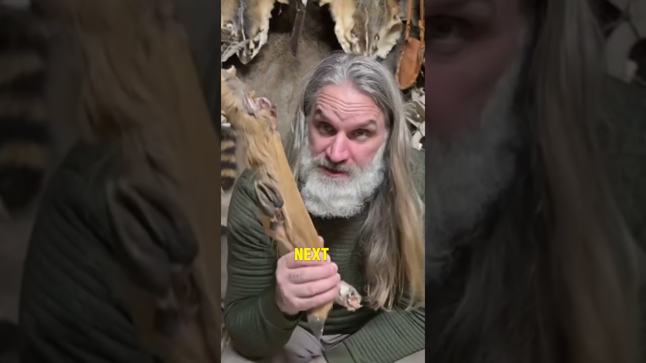 BEST Natural CORDAGE | Leg Tendon Sinew #survival #outdoorskills #survivalskills #bushcraft #sinew