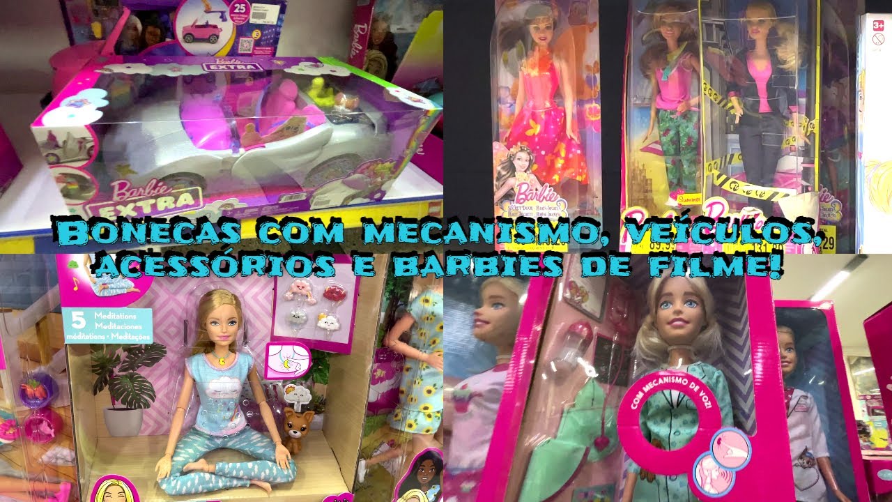 Caçando Novidades Bonecas de Filme Barbie 🎊 Lojas do Interior de São Paulo