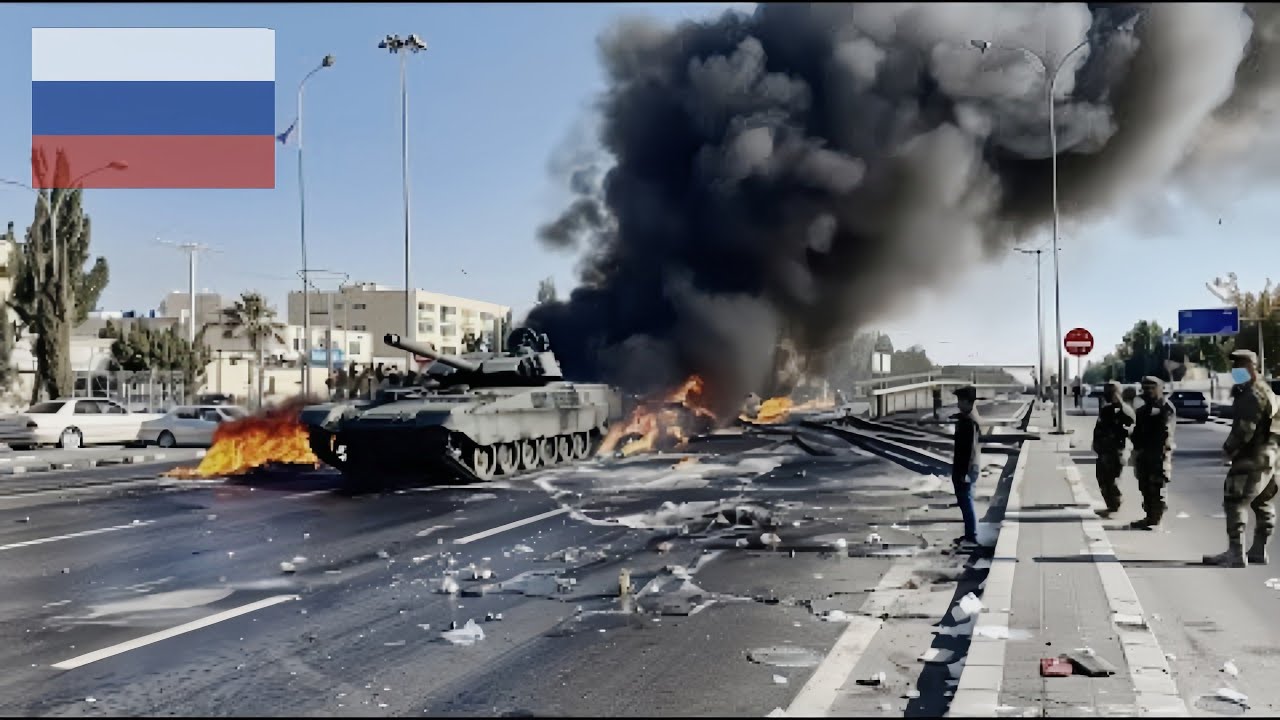 15 Minutes Ago! Ukraine's Newest LEOPARD 2A6, Is on the Front Line of Kursk Exploding Russian T-90M