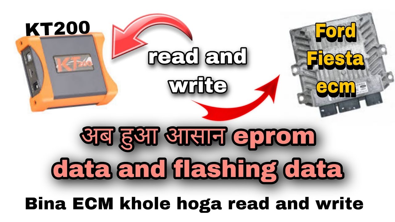 FORD FIGO FIESTA K200 ki help se read and write